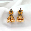 Gold Color Tample Earrings (TMPE286GLD)