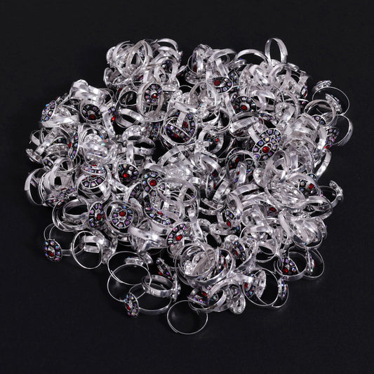 Assorted Color Toe Rings (Bichhiya) Combo Of 99 Pairs (TOER176CMB)