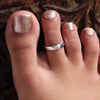 Silver Color Toe Rings (Bichhiya) Combo Of 100 Pairs (TOER187CMB)