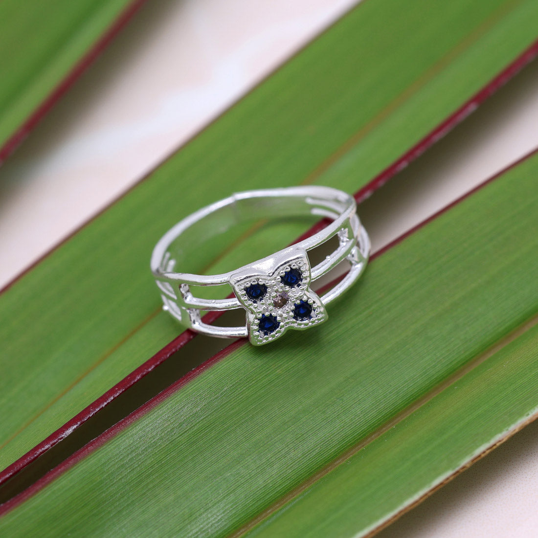 Multi Color Assorted Design Toe Rings (Bichhiya) Combo Of 3 Pairs (TOER218CMB)