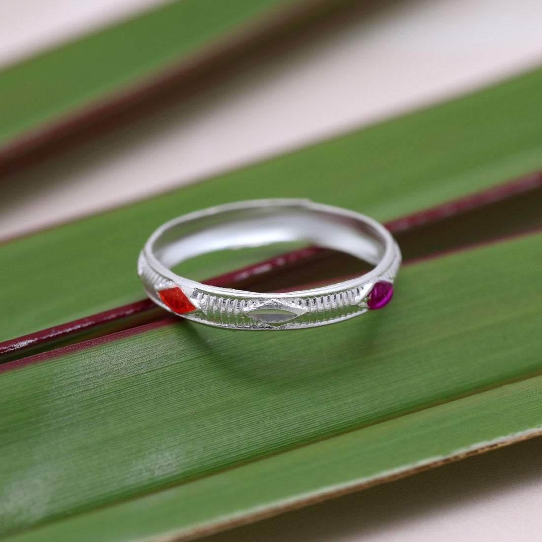 Multi Color Assorted Design Toe Rings (Bichhiya) Combo Of 6 Pairs (TOER230CMB)