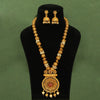 Rani Color Matte Gold Necklace Set (TPLN225RNI)