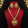 Rani Color Matte Gold Necklace Set (TPLN276RNI)
