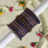 Blue Color Thread Bangle Set: 2.8 (TRB167BLU-2.8)