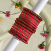 Rani Color Thread Bangle Set: 2.8 (TRB167RNI-2.8)